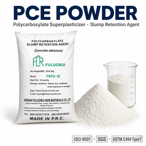 Florey FRPD-18 Poudre de PCE à 98% de teneur en polycarboxylate Superplastifiant Mortier <span class=keywords><strong>autonivelant</strong></span> Matériau de coulis Vente en gros - Product Image 2