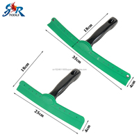 SR Customized 25CM 35CM Grattoir souple en caoutchouc courbé de grande taille pour vitres, portes et fenêtres, outils de teintage de vitres de voiture, pose de film vinyle