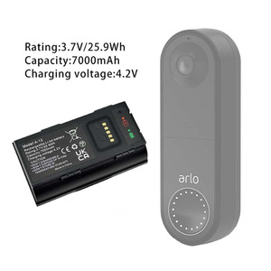 VMA2400-10000S de batterie Lipo pour sonnette vidéo <span class=keywords><strong>Arlo</strong></span> Essential Batterie sans fil - Product Image 2