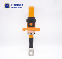 Connecteur série à trou traversant 1 broche 850V 100A 125A 150A 200A Prise de câble pour contrôleur de moteur EV UVW
