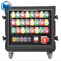 Boîtier de distribution d'énergie à 24 voies Cabinet de location d'écran d'éclairage de scène pour l'équipement dans le théâtre ou le studio