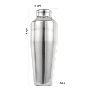 Accesorios directos de fábrica, juegos de herramientas de barra de viaje de acero inoxidable, herramientas de barra Premium francesa, juego de coctelera de 13 Uds. - Product Image 2