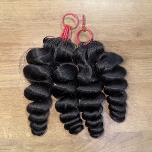 <span class=keywords><strong>Cheveux</strong></span> bouclés au crochet de style italien <span class=keywords><strong>pour</strong></span> femmes noires, coupe courte bob, <span class=keywords><strong>coiffure</strong></span> bohème avec tresses françaises lâches, <span class=keywords><strong>cheveux</strong></span> humains bouclés birmans - Product Image 3