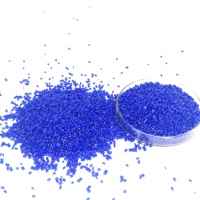 Granules de couleur rose jaune vert bleu de granules composés polonais en plastique pour la catégorie de moulage par injection