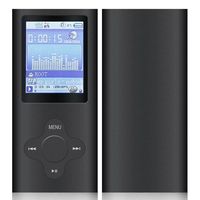 Reproductor MP3 Portátil con Pantalla de 1.8 Pulgadas, Altavoz Integrado, USB, Nueve Colores, Batería de 500-1000 mAh, Diseño Moderno