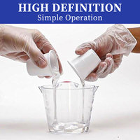 Prix d'usine 1 gallon Résine époxy transparente haute brillance et haute dureté pour fabrication de bijoux DIY, rapport 1:1, pour débutants, transport inclus