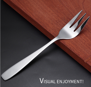 DFU237 Vente en gros et stock de grandes cuillères de service et de fourchettes à 3 dents avec logo personnalisé. - Product Image 4