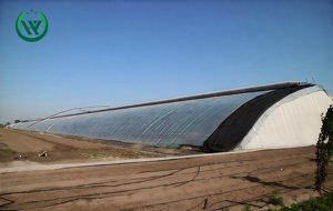 إطار دفيئة زراعية كاملة (بيت محمي شمسي دافئ) لزراعة الخضروات - نفق دفيئة بلاستيكي منخفض التكلفة - Product Image 5