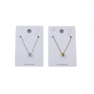 Chaîne de corps Tobiller lettre B en acier inoxydable plaqué or, bijoux de mode pour femme, style tendance pour usage quotidien - Product Image 3