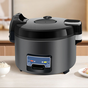 Nồi cơm điện thương mại bán chạy, chống dính, thép không gỉ, kèm phụ kiện, cốc đong, dành cho khách sạn - Product Image 5