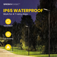 SRESKY, el mejor alumbrado público Solar de China, farola Solar LED para exteriores, lámpara impermeable Led Solaire, farola Solar