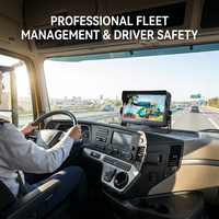 Système de gestion de flotte intelligent 10,1'' 5CH 1080P AI ADAS DMS avec 4G GPS WIFI pour camions, bus, engins miniers et machines lourdes