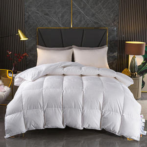 Nouveau produit Couette <span class=keywords><strong>d</strong></span>'hiver 95% duvet de canard blanc Entièrement en coton Grande épaisseur Fabrication en gros Utilisation domestique Chaleur - Product Image 3
