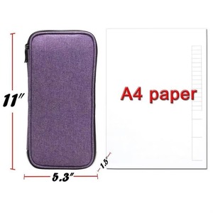 Estuche Organizador de Agujas de Tejer BSCI, Bolsa de Almacenamiento de Viaje para Agujas Circulares y Rectas, Ganchos de Crochet - Product Image 2