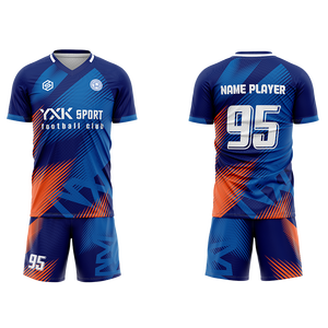 Uniformes de football élégants et sublimés entièrement personnalisables, maillots de football rétro et américains de grande taille avec logo brodé - Product Image 1