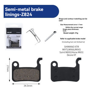 ZH新能源电动汽车碳陶陶瓷前刹车片汽车配件1年保修中国制造替换件 - Product Image 6
