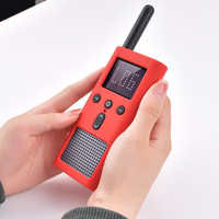 Coque de protection portable en silicone véritable pour talkie-walkie avec design antichoc et gravure au laser pour téléphones mobiles