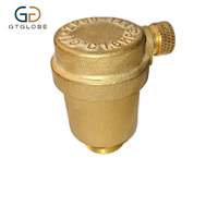 Soupape de sécurité automatique en laiton flexible haute température DN15 1/2\" pour systèmes de chauffage au sol à eau, modèle JLB-3007A, mâle