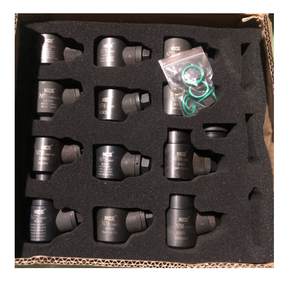 Pinces courtes d'injecteur diesel à rampe commune 12 adaptateurs d'injecteur de carburant - Product Image 1