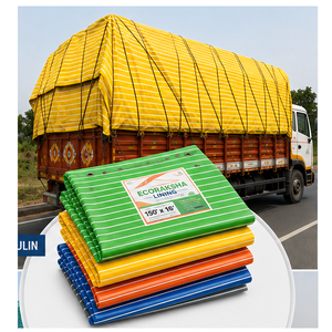 Flexible Waterproof Tarpaulin Multi Layer Outdoor Cover for Construction Sites Pond Lining Agriculture and <b>Material</b> Protection - Product Image 5