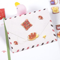 Autocollants 3D en PVC souple sur le thème des gâteaux japonais gourmands, pour les récompenses de jeu des enfants, la papeterie décorative, l'album et les loisirs créatifs DIY