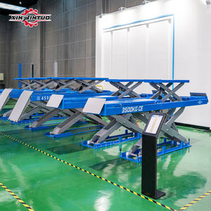 <span class=keywords><strong>Elevador</strong></span> de Tijera Grande XINJINTUO de Alta Calidad, 4000 kg, Cuatro Cilindros, Accionamiento Hidráulico y Eléctrico, con Certificación CE, Altura de Elevación de 1800 mm - Product Image 5