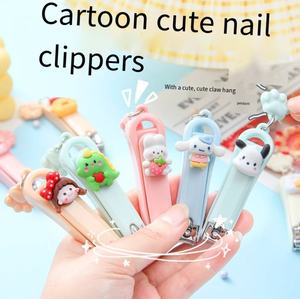 Para niños, accesorios <span class=keywords><strong>de</strong></span> herramientas <span class=keywords><strong>de</strong></span> uñas plegables para el hogar, cortaúñas, diseño bonito, dibujos animados, venta al por mayor, precio <span class=keywords><strong>de</strong></span> fábrica, cortaúñas 3D 2024 - Product Image 2