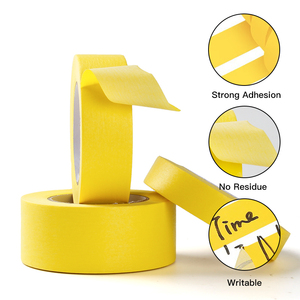 Ruban de masquage en crêpe renforcé de qualité professionnelle <span class=keywords><strong>pour</strong></span> <span class=keywords><strong>les</strong></span> joints de cloisons sèches et <span class=keywords><strong>les</strong></span> projets de masquage de stuc et de construction - Product Image 3