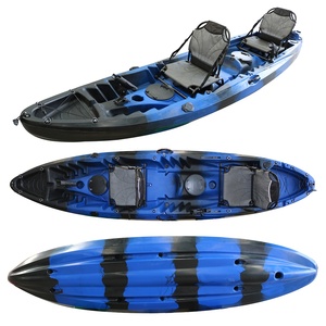 Kayak Familiar Económico para Pesca, Kayak Doble con Asientos Superiores, Canoa de Dos Plazas, Productos Más Vendidos 2023, 2 Años de Garantía - Product Image 1
