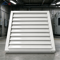 Volet de ventilation à fermeture automatique à gravité, sur mesure pour salle de générateur