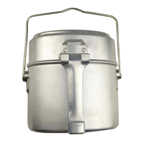 Lonchera para Exteriores DFM1104, Olla para Acampar con Tapa y Plato Interior, Juego de Vajilla 3 en 1 Original, Lonchera, Cantina para Exteriores, Portátil - Product Image 1