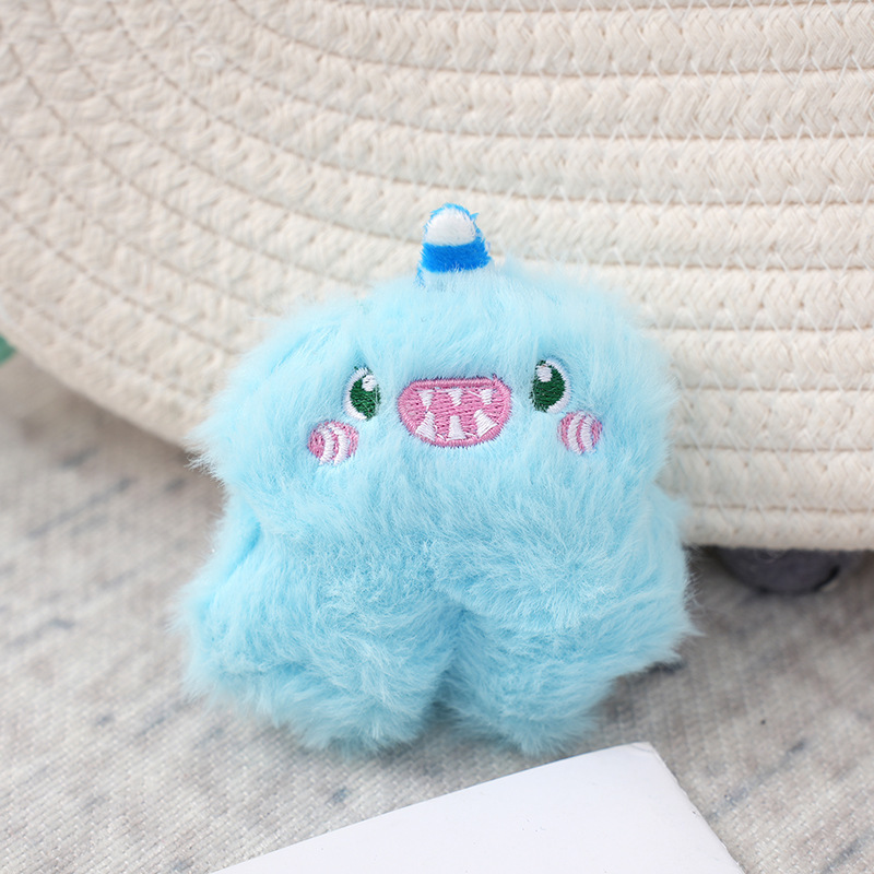 Delicate plush blue second gen unicorn 9cm