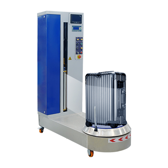 High Efficiency Wrapping Machines Luggage Airport Shrink Wrapping Machinery Luggage Wrapping Machine Prices for Sale