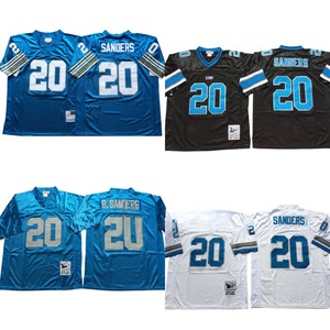 Người Đàn Ông Của Detroit Jersey Tùy Chỉnh Mỹ Bóng Đá Áo Sơ Mi Khâu Thêu Thanh Niên Đồng Phục Thể Thao Người Đàn Ông Của T-Shirts - Product Image 5