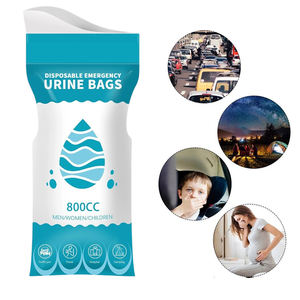 800ccm Männer und Frauen im Freien Auto Reisen Camping tragbare Einweg-Notfall-Pee-Tasche mit Gel Notfall-Urin-Tasche - Product Image 1