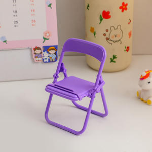 Flexible ABS Plastic Folding Adjustable Desk Chair <b>Phone</b> <b>Stand</b> with Portable Design - Product Image 1