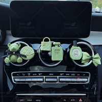 Bouteille de parfum 3D de luxe diffuseur de voiture désodorisant moderne pince à évent décoration intérieure ornement désodorisants