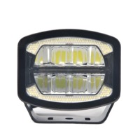 Projecteur LED de 5 pouces pour voiture, éclairage tout-terrain pour pare-chocs avant, calandre, toit. Compatible avec Raptor Wrangler FJ Tank 300, éclairage auxiliaire longue portée