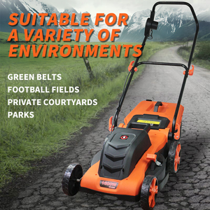 <b>Electric</b> <b>Lawn</b> <b>Mower</b> 34cm 1500W Rotary Blade Rear Grass Box 230V DIY Outdoor Use - Product Image 3