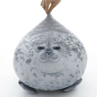 Jouets en peluche de Lion de mer mignon de 20 cm, oreiller en peluche doux, nouveauté 3D