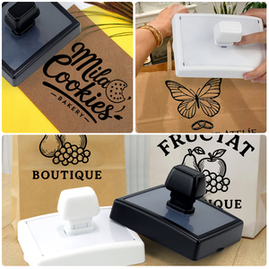 Timbro Fotosensibile Personalizzato 80X105mm in Plastica ABS con 5 Colori di Inchiostro per Ufficio e Azienda Alta Chiarezza Asciugatura Rapida - Product Image 2