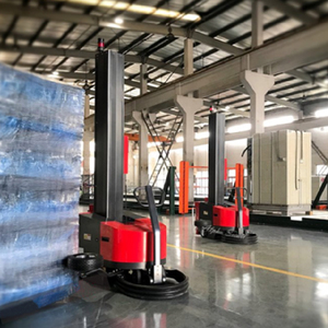 Automatic Self Propelled Pallet Wrapping <b>Machine</b> <b>Stretch</b> Pallet Wrapper <b>Machine</b> Mobile Pallet Portable Wrapper - Product Image 4