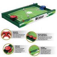 TOPSKY TOPS Jeu de Table de Football RC, Jeu de Société pour Enfants et Adultes, Fête en Famille, 2 Joueurs, Télécommande, Éducation STEM, DIY