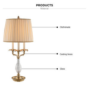 Đánh Bóng Bằng Đồng Nhỏ Cạnh Giường Độc Đáo Thanh Lịch Trang Trí Hiện Đại Đèn Bàn - Product Image 3