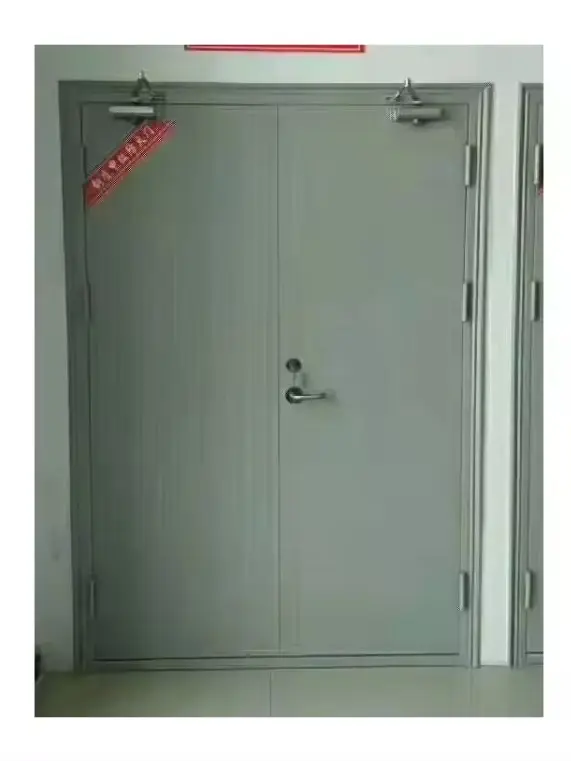Home residential high security stainless steel fire and sound insulation impact resistant door