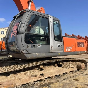 Pelle hydraulique Hitachi ZX200 de haute qualité, d'occasion. La pelle moyenne Hitachi de 20 tonnes est très populaire en Chine - Product Image 3