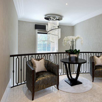 Lustre moderne pour escalier, grand luminaire de luxe en cristal pour plafond haut, lustre en chaîne de cristal en spirale effet goutte de pluie