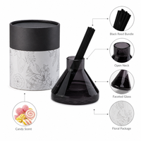 Diffuseur à bâtonnets en céramique écologique 100 ml parfum bonbon pour hôtel, maison, chambre et bureau - Aromathérapie de luxe