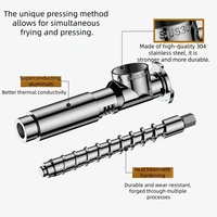 Presse à huile en acier inoxydable de haute qualité pour arachides, tournesol, sésame et soja avec système de filtration