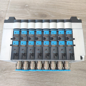 วาล์ว Festo รุ่น Island 10P 14 8A D1 N U 8C GC 24V DC ช่องต่อ 1/4 นิ้ว วาล์วควบคุมอุณหภูมิปกติ - Product Image 3